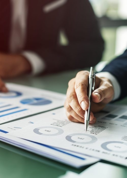 Hands Writing Business Documents Desk Concept Hands Writing Business Documents Desk Concept
